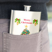Weihnachtsabend Clasdic Flask Flachmann (Beispiel)