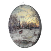 Weihnachtsabend Dartscheibe (Vorderseite rechts)