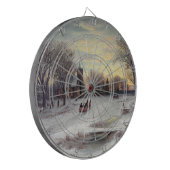 Weihnachtsabend Dartscheibe (Vorderseite Links)