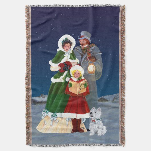 Weihnachtsabend Decke (Vorderseite Vertikal)