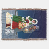 Weihnachtsabend Decke (Vorderseite)