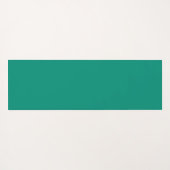 Weihnachtsabend finnische Kabinen, Bäume und Schie Yogamatte (Rückseite (Horizontal))