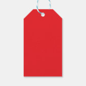 Weihnachtsabend-Geschenkkarten Geschenkanhänger (Rückseite)