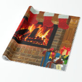 Weihnachtsabend Geschenkpapier (Ungerollt)