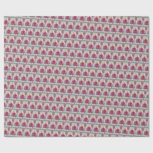 Weihnachtsabend Geschenkpapier (Flach)