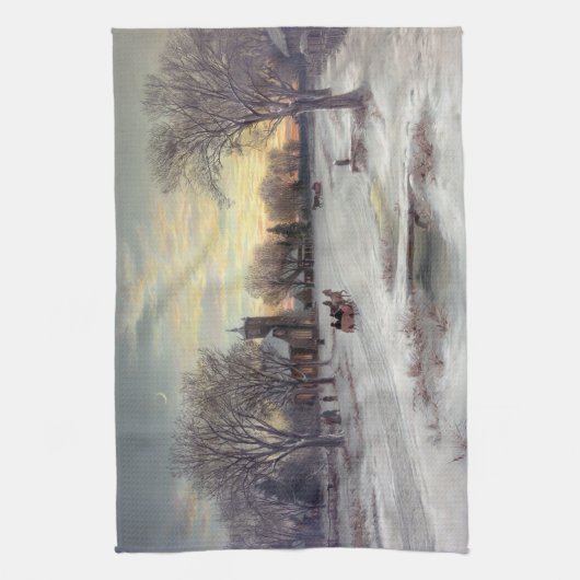 Weihnachtsabend Handtuch (Vertikal)