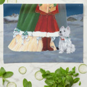 Weihnachtsabend Handtuch (Gefaltet)