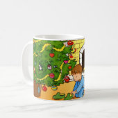 Weihnachtsabend Kaffeetasse (Vorderseite Links)