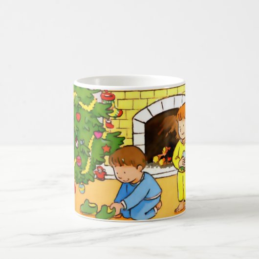 Weihnachtsabend Kaffeetasse (Mittel)