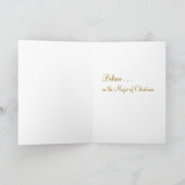 Weihnachtsabend - Karte (Innenseite)