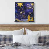 Weihnachtsabend Leinwanddruck (Insitu (Schlafzimmer))