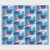 Weihnachtsabend Lieferung vom Namen des Weihnachts Geschenkpapier (Flach)