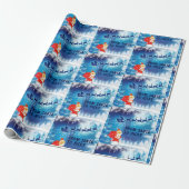 Weihnachtsabend Lieferung vom Namen des Weihnachts Geschenkpapier (Ungerollt)