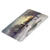 Weihnachtsabend Magnet (Linke Seite)