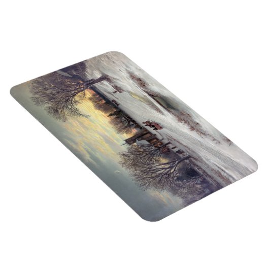 Weihnachtsabend Magnet (Rechte Seite)