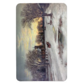 Weihnachtsabend Magnet (Vertikal)