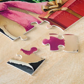 Weihnachtsabend mit dem Weihnachtsmann Puzzle (Seite)