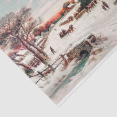 Weihnachtsabend mit Hoover & Son Malerei Seidenpapier (Ausschnitt)