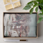 Weihnachtsabend mit Hoover & Son Malerei Seidenpapier (Geschenk)