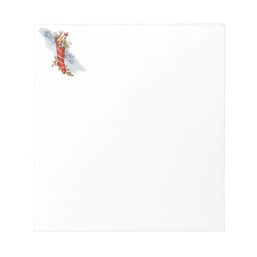 Weihnachtsabend Notizblock (Vorderseite)