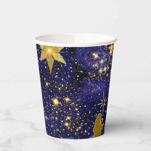 Weihnachtsabend Pappbecher (Links)