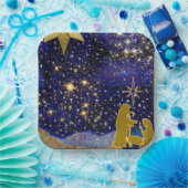 Weihnachtsabend Pappteller (Party)