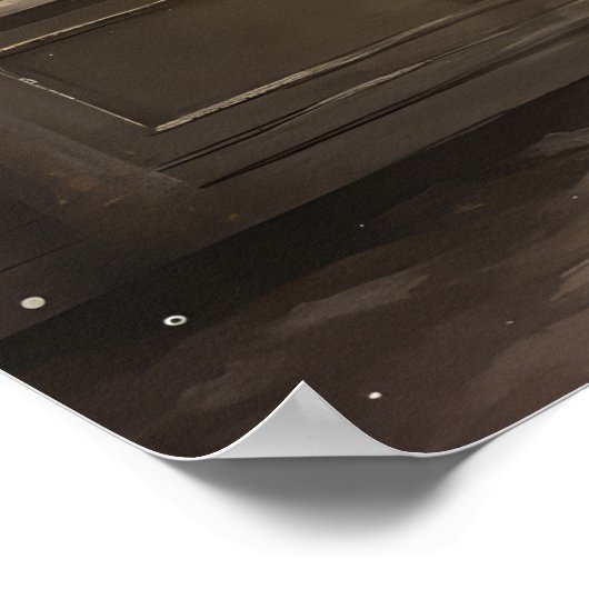 Weihnachtsabend-Poster Poster (Ecke)