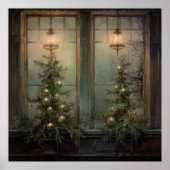 Weihnachtsabend-Poster Poster (Vorne)