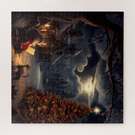 Weihnachtsabend Puzzle (Horizontal)