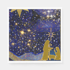 Weihnachtsabend Serviette