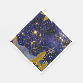 Weihnachtsabend Serviette (Ecke)