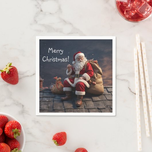 Weihnachtsabend Serviette (Beispiel)