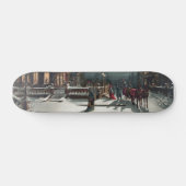 Weihnachtsabend Skateboard (Horizontal)
