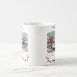 Weihnachtsabend-Victorian-Tasse Kaffeetasse