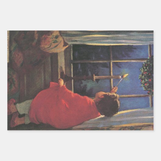 Weihnachtsabend von Jessie Willcox Smith Geschenkpapier Set (Vorderseite 2)