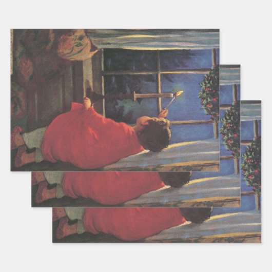 Weihnachtsabend von Jessie Willcox Smith Geschenkpapier Set (Set)