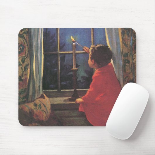 Weihnachtsabend von Jessie Willcox Smith Mousepad (Mit Mouse)