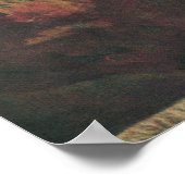 Weihnachtsabend von Jessie Willcox Smith Poster (Ecke)