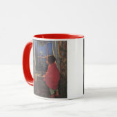 Weihnachtsabend von Jessie Willcox Smith Tasse (Vorderseite Links)