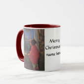 Weihnachtsabend von Jessie Willcox Smith Tasse (Vorderseite Links)