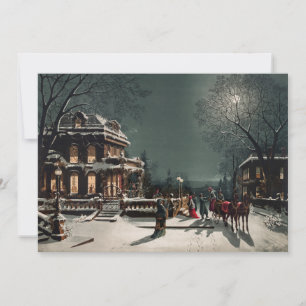 Weihnachtsabend von Joseph Hoover & Sons Co Feiertagskarte