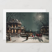 Weihnachtsabend von Joseph Hoover & Sons Feiertagskarte (Vorne/Hinten)