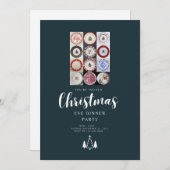 Weihnachtsabendkarte Feiertagskarte (Vorne/Hinten)