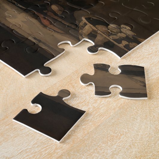 Weihnachtsabendpuzzle Puzzle (Seite)