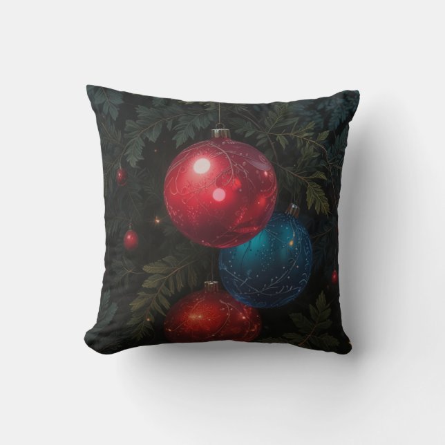 Weihnachtsabfälle Kissen (Vorderseite)