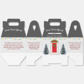 Weihnachtsabholbox für Wohltätigkeit oder Mission Geschenkschachtel (Ungeklappt)