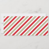 Weihnachtsabonnementservice Geschenkgutschein Einladung (Rückseite)