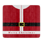 Weihnachtsabschneider Schneidebrett (Vorderseite)