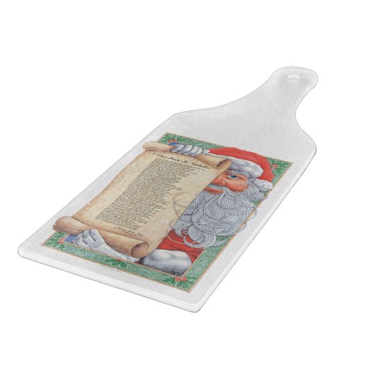 Weihnachtsabschneider Schneidebrett (Ecke)