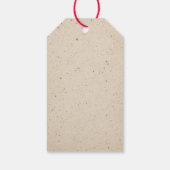 Weihnachtsabsprung Geschenkanhänger (Rückseite)